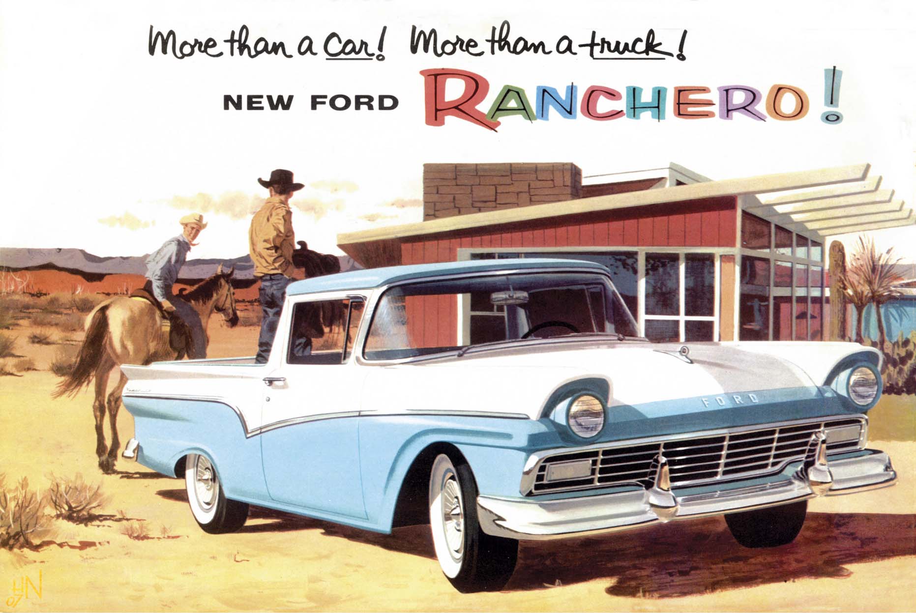 1957 Ford Ranchero Brochure